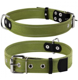 CoLLaR Нашийник з бавовняної стрічки  (шир.35мм, довж.51-63см)