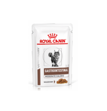 Royal Canin Gastro Intestinal Moderate Calorie Feline Pouches - вологий корм, ветеринарна дієта для котів при порушенні травлення, 0,085кг