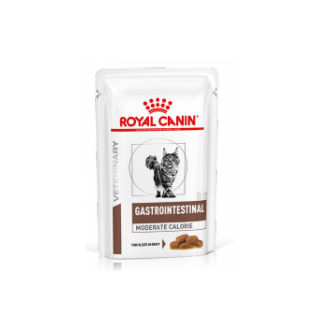 Royal Canin Gastro Intestinal Moderate Calorie Feline Pouches - вологий корм, ветеринарна дієта для котів при порушенні травлення, 0,085кг