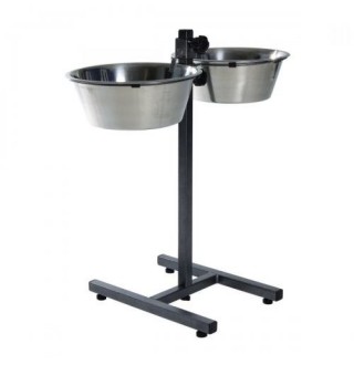 TRIXIE Стійка+2миски (метал) 2,8л TX-24922
