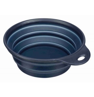 TRIXIE Миска дорожня з кришкой,0,5л/14см,червона TX-25011