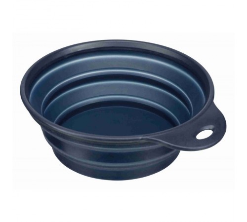 TRIXIE Миска дорожня з кришкой,0,5л/14см,червона TX-25011