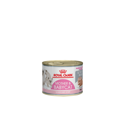 Royal Canin Mother & Babycat Cans Вологий корм для кошенят та кішок у період вагітності та лактації (0,195 кг)