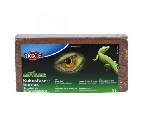 TRIXIE Пресований грунт для тераріума(кокос)9л TX-76153
