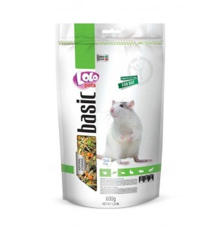 Lolopets DOYPACK повнораційний корм для декоративних щурів 600гр. LO-70154