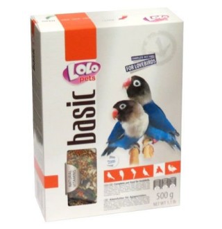 Lolopets повнораційний корм для НЕРАЗЛУЧНИКІВ 500гр. LO-72600