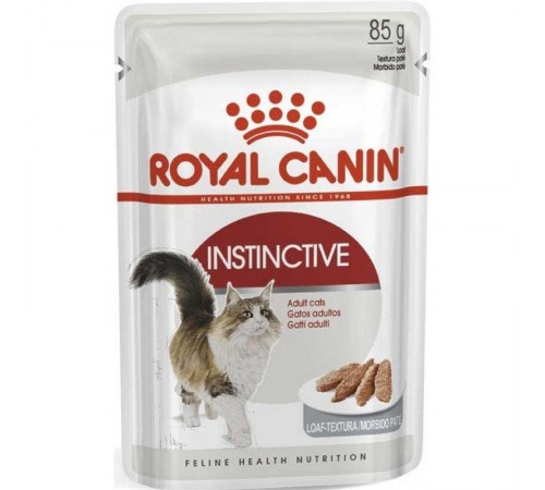 Royal Canin Instinctive in loaf - повнораціонний вологий корм-паштет для дорослих котів, 0,085кг
