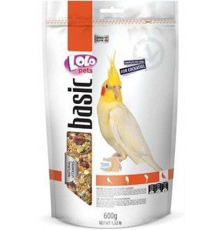 Lolopets DOYPACK повнораційний корм для НІМФИ 600гр. LO-70224