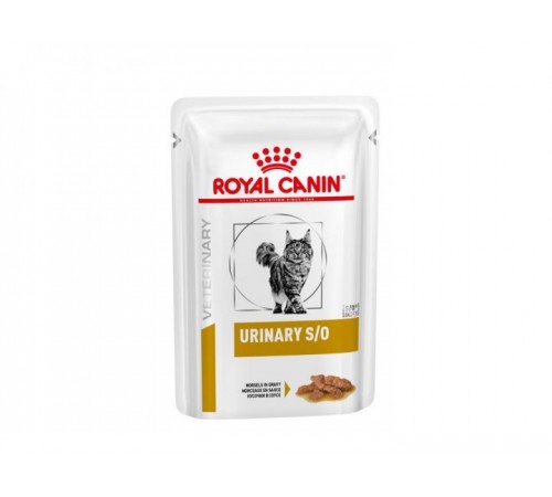 Royal Canin Urinary S/O  - вологий корм, ветеринарна дієта для котів, при захворюваннях нижніх сечовивідних шляхів, 0,085кг