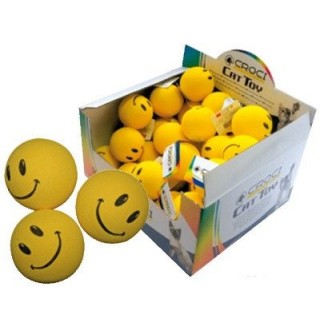 CaniAMici Іграшка для собак М'яч смайлик, Д=5см, (ціна за 1шт)
