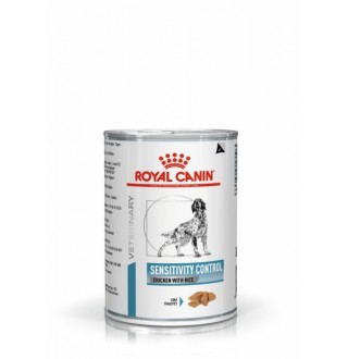 Royal Canin Sensitivity Control Chicken & Rice Dog - вологий корм, ветеринарна дієта для собак з харчовою алергією, 0,42кг