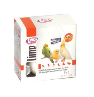 Lolopets мінеральний камінь для птахів-апельсин 35гр. LO-72054