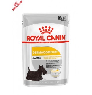 Royal Canin Dermacomfort Loaf - вологий корм для собак різних розмірів із чутливою шкірою, схильної до подразнень, 0,085кг