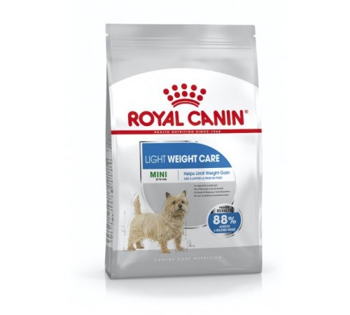 Royal Canin Mini Light Weight Care - сухий корм для собак дрібних порід схильних до надмірної ваги, 1кг