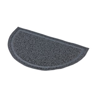 TRIXIE Коврик під туалет 41*25 см ПВХ антрацит полукруг TX-40385