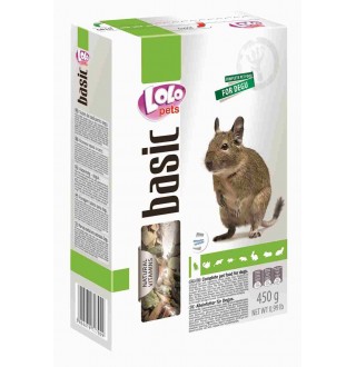 Lolopets повнораційний корм для ДЕГУ 500гр. LO-71700