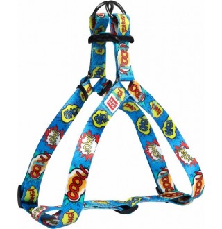 WAUDOG Nylon Шлея з малюнком ВАУ (ширина 15 мм, довжина 40-55 см)