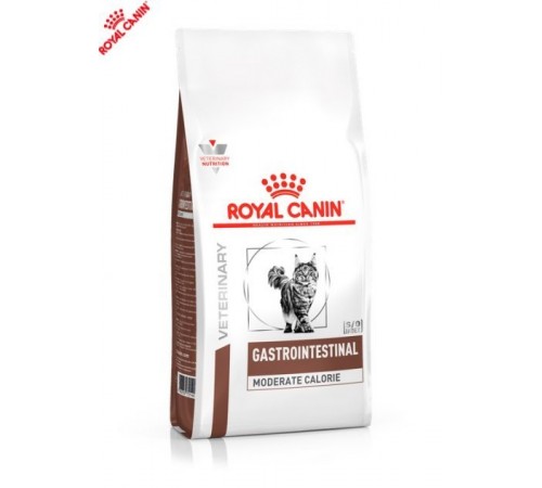 Royal Canin Gastro Intestinal Moderate Calorie Feline - сухий корм, ветеринарна дієта для котів, при порушенні травлення, 2кг