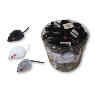 CaniAMici Іграшка для котів Миша мал. 5 см, 132шт/уп (ціна за 1шт)