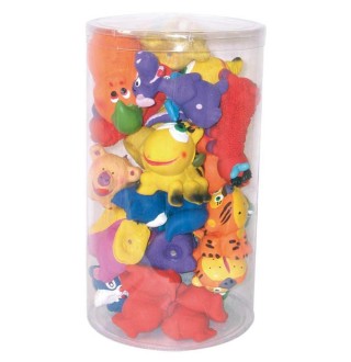 CaniAMici Іграшка для дріб .соб. асорті у тубі, латекс., 6-8см, 24шт/уп (ціна за 1шт)