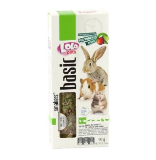 Lolopets Smakers® з яблоками для гризунів і кролика 90гр., LO-71114