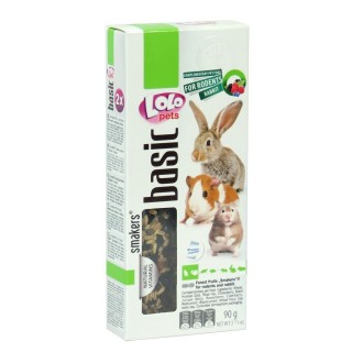 Lolopets Smakers® з лісними ягодами для гризунів і кролика 90гр., LO-71110