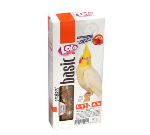 Lolopets Smakers з фруктами для НІМФ 90гр. LO-72206