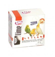 Lolopets мінеральний камінь для птахів-з ракушками 40гр. LO-72056