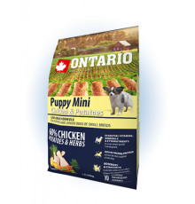 Ontario Puppy Mini Chicken&Potatoes - сухий корм для цуценят дрібних порід з куркою та картоплею, 2,25кг
