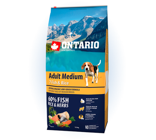 Ontario Adult Medium Fish & Rice