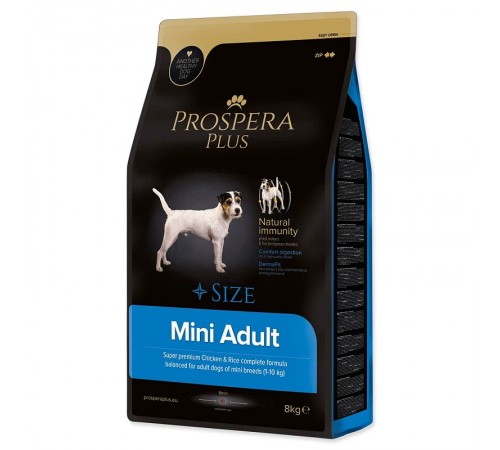 Prospera Plus Mini Adult - сухий корм для дорослих собак міні порід, 8кг