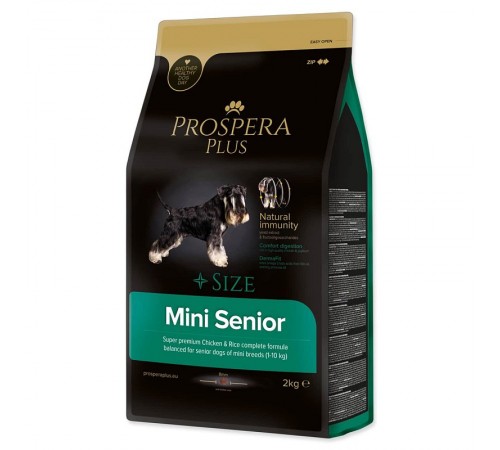 Prospera Plus Mini Senior - сухий корм для літніх собак міні порід, 2кг
