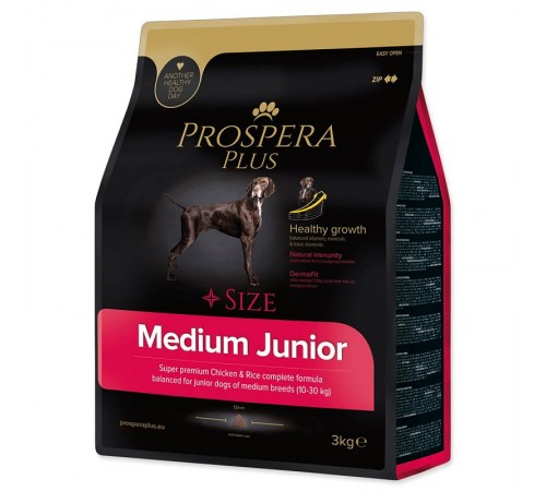 Prospera Plus Medium Junior - сухий корм для собак юніорів середніх порід, 3кг