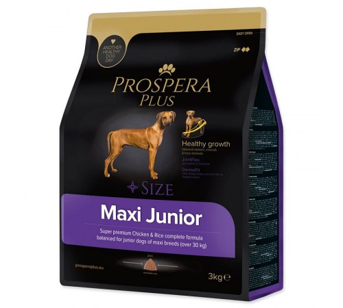 Prospera Plus Maxi Junior - сухий корм для собак юніорів максі порід, 3кг 
