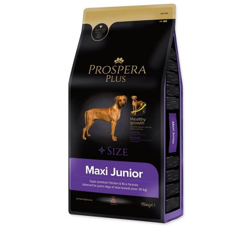 Prospera Plus Maxi Junior - сухий корм для собак юніорів максі порід, 15кг