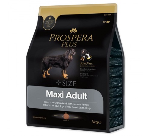 Prospera Plus Maxi Adult - сухий корм для дорослих собак великих порід, 3кг