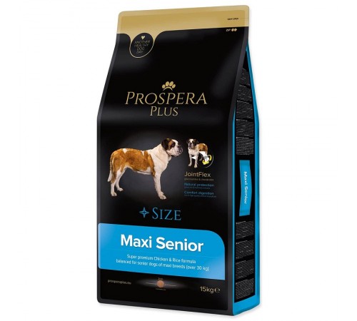 Prospera Plus Maxi Senior - сухий корм для собак похилого віку максі порід, 15кг