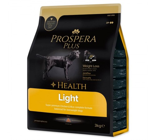 Prospera Plus Light  - сухий корм для собак із надмірною вагою, 3кг