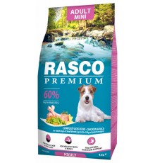Rasco Premium Adult Small - повнораціонний сухий корм для дорослих собак дрібних порід, 1кг 