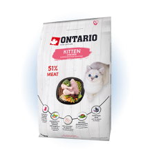 Ontario Kitten Chicken 6,5кг Сухий корм для кошенят з куркою