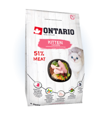 Ontario Kitten Chicken - сухий корм для кошенят з куркою, 400г
