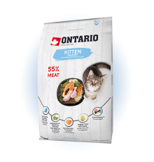 Ontario Kitten Salmon - сухий корм для кошенят з лососем, 400г