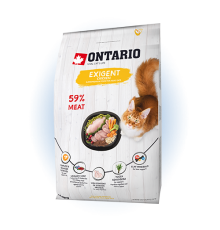 Ontario Cat Exigent - сухий корм для вибагливих котів, 400г 