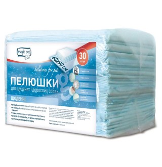Пелюшки щоденні 60*90см, 60г/6г (30шт.)