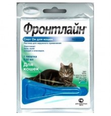 Frontline СПОТ ОН для котів піпетка