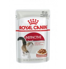 Royal Canin Instinctive in gravy - повнораціонний вологий корм для дорослих котів, 0,085кг