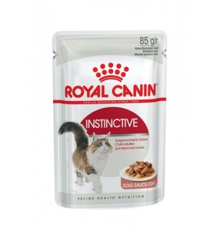 Royal Canin Instinctive in gravy - повнораціонний вологий корм для дорослих котів, 0,085кг