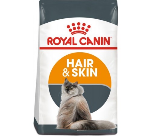 Royal Canin Hair&Skin Care - сухий корм для дорослих котів, для здоров'я шкіри та краси шерсті, 2кг