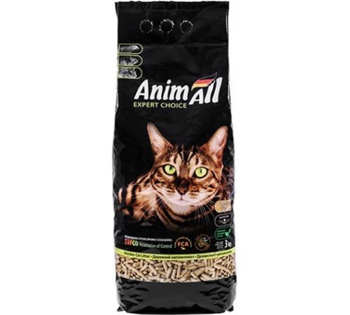 AnimAll New Наповнювач деревний 3 кг