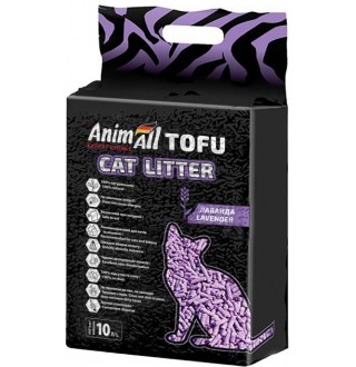 AnimAll Tofu Наповнювач Лаванда 4,66 кг/10 літрів